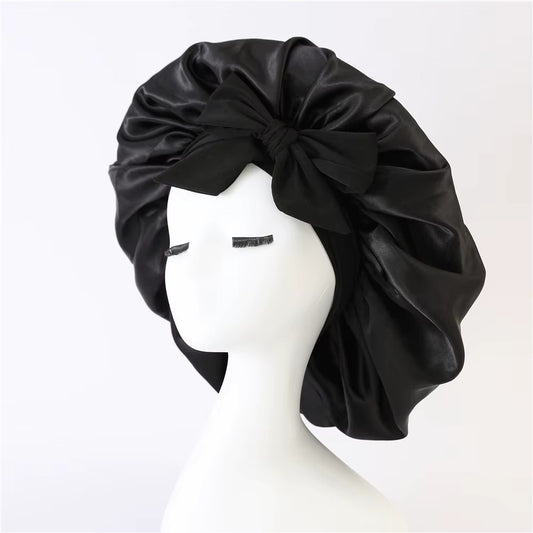 Bonnet de nuit en satin Frizz Off!™